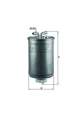 Mahle KL41 Kraftstofffilter