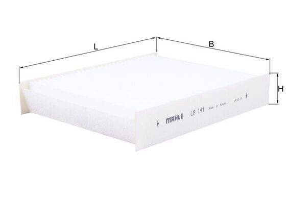 Mahle LA141 Filter, Innenraumluft