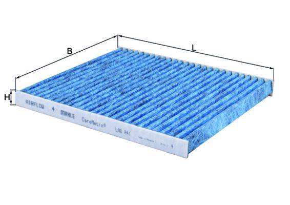Mahle LAO241 Filter, Innenraumluft