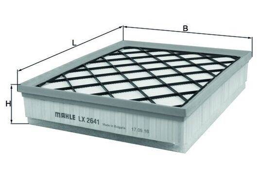 Mahle LX2641 Luftfilter