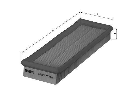 Mahle LX704/1 Luftfilter