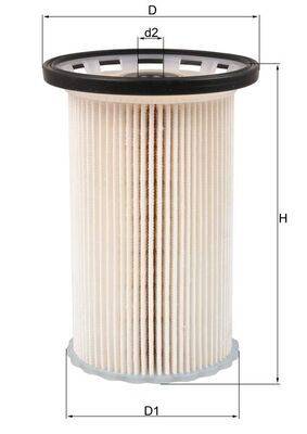 Mahle KX342 Kraftstofffilter