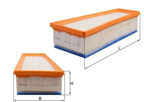 Mahle LX4942 Luftfilter