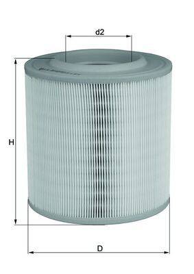 Mahle LX3143 Luftfilter