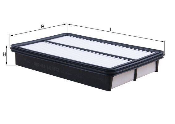 Mahle LX4143 Luftfilter