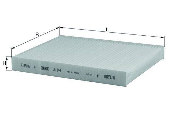 Mahle LA144 Filter, Innenraumluft