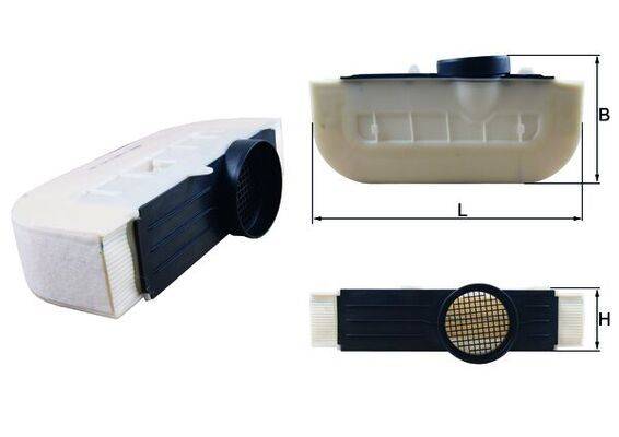 Mahle LX3294/4 Luftfilter