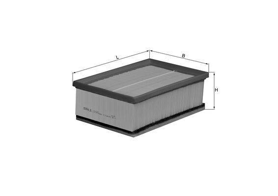 Mahle LX1045 Luftfilter