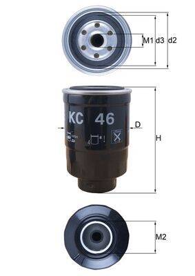 Mahle KC46 Kraftstofffilter