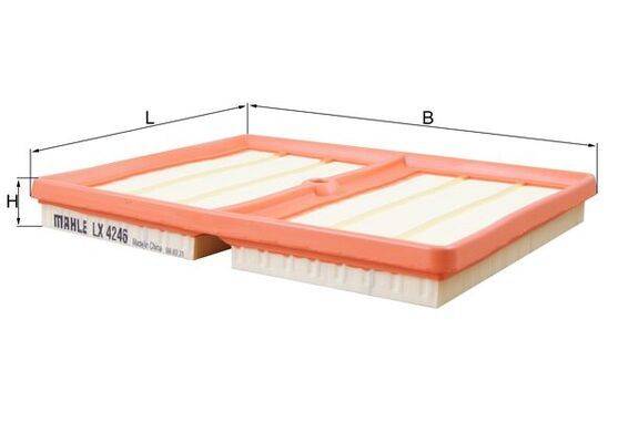 Mahle LX4246 Luftfilter