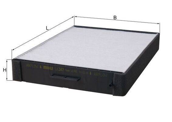 Mahle LA347 Filter, Innenraumluft