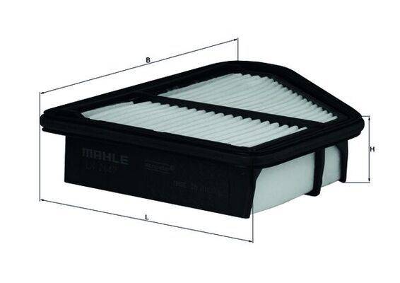 Mahle LX2647 Luftfilter
