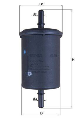 Mahle KL248 Kraftstofffilter