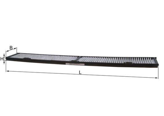 Mahle LAK248 Filter, Innenraumluft