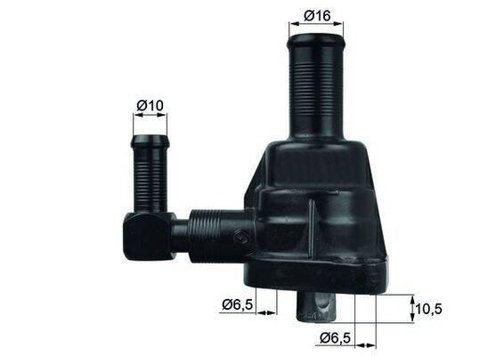 Mahle TI21884D Thermostat, Kühlmittel