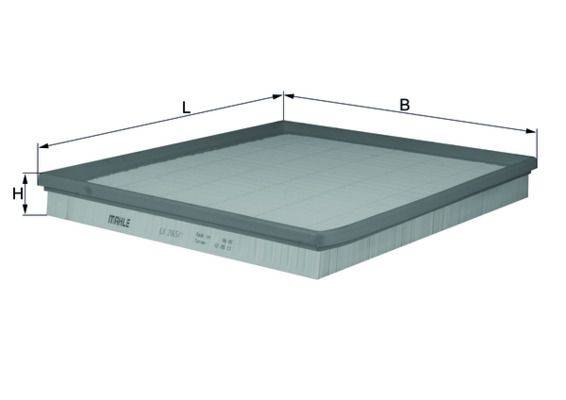 Mahle LX2065/1 Luftfilter