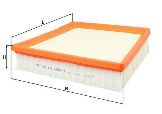Mahle LX4335/1 Luftfilter