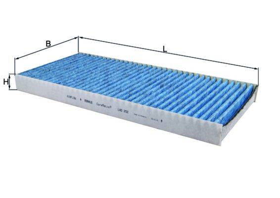 Mahle LAO252 Filter, Innenraumluft