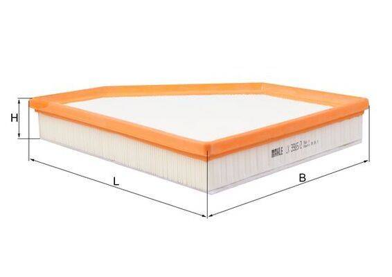 Mahle LX3985/2 Luftfilter