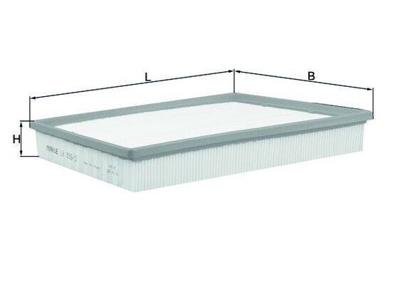 Mahle LX935/2 Luftfilter