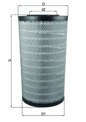 Mahle LX3753 Luftfilter