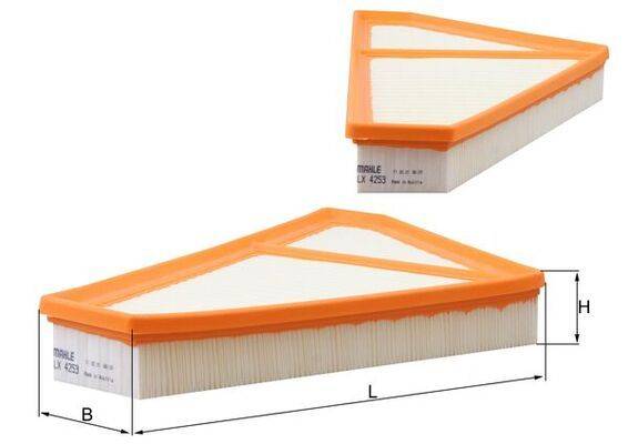 Mahle LX4253 Luftfilter
