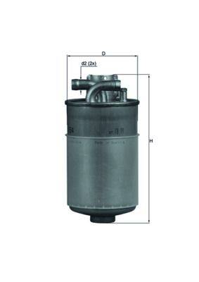 Mahle KL154 Kraftstofffilter