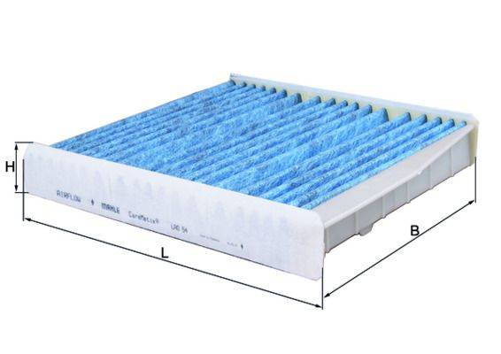 Mahle LAO54 Filter, Innenraumluft