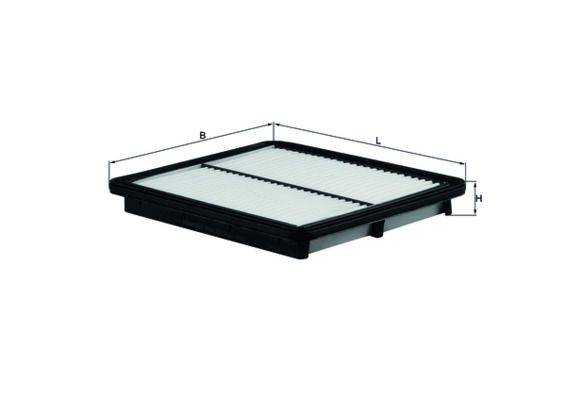 Mahle LX1955 Luftfilter