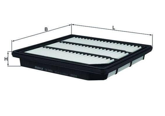 Mahle LX3455 Luftfilter