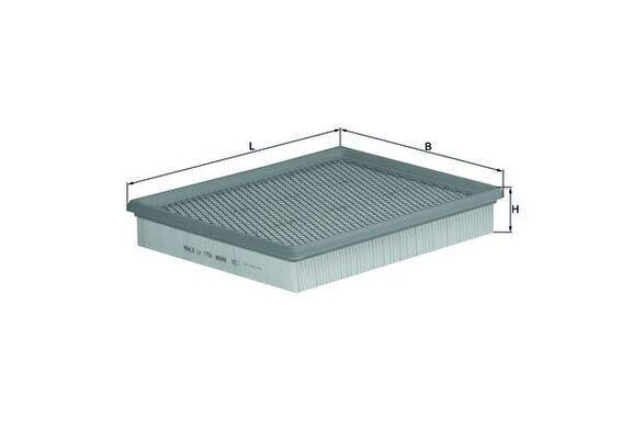 Mahle LX1758 Luftfilter