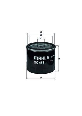 Mahle OC458 Ölfilter