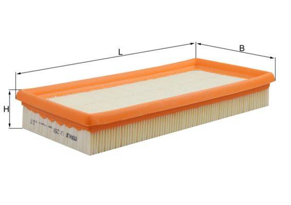 Mahle LX259 Luftfilter