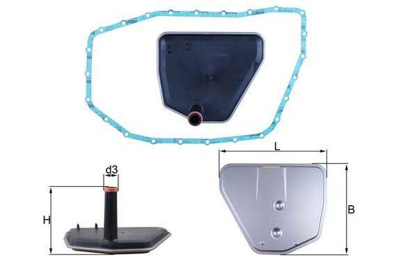 Mahle HX235D Hydraulikfilter, Automatikgetriebe