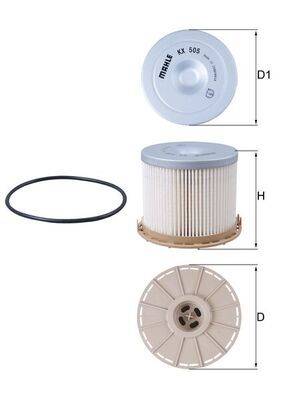 Mahle KX505D Kraftstofffilter