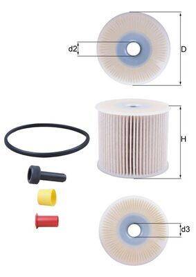 Mahle KX85D Kraftstofffilter