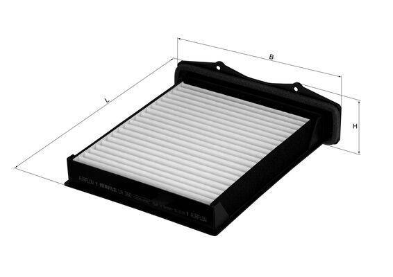 Mahle LA360 Filter, Innenraumluft