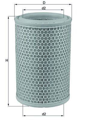 Mahle LX660 Luftfilter