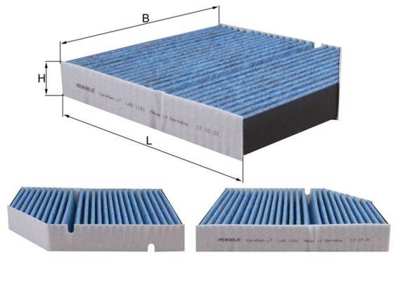 Mahle LAO1161 Filter, Innenraumluft
