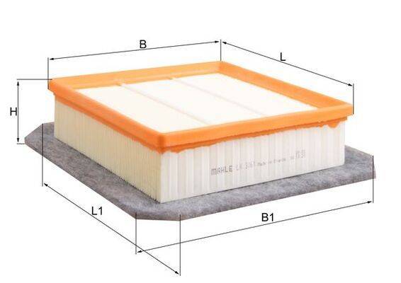 Mahle LX3061 Luftfilter