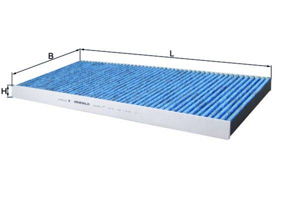 Mahle LAO62 Filter, Innenraumluft