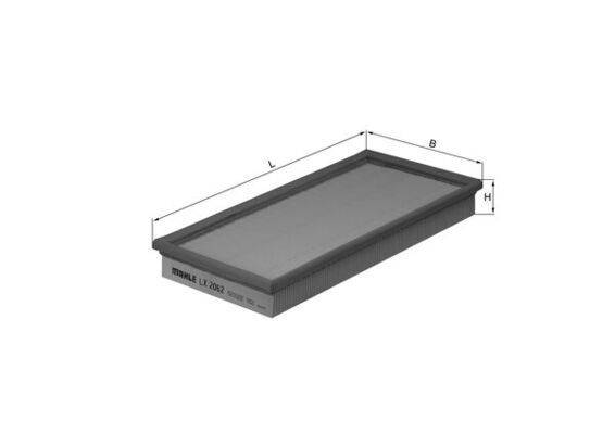 Mahle LX2062 Luftfilter