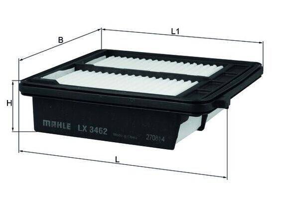 Mahle LX3462 Luftfilter
