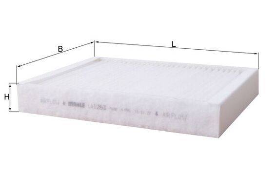 Mahle LA1263 Filter, Innenraumluft