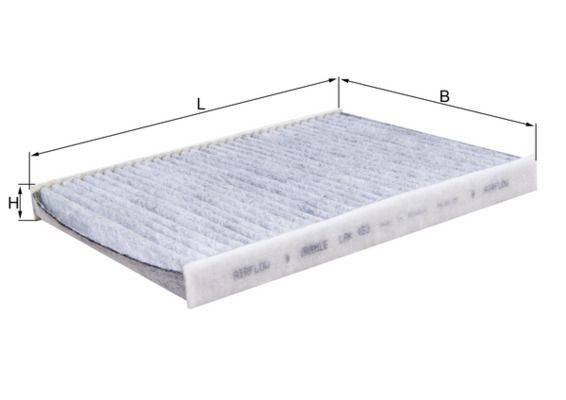 Mahle LAK463 Filter, Innenraumluft