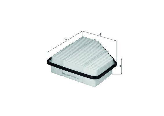 Mahle LX2864 Luftfilter