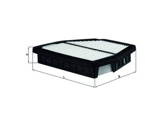 Mahle LX2965 Luftfilter