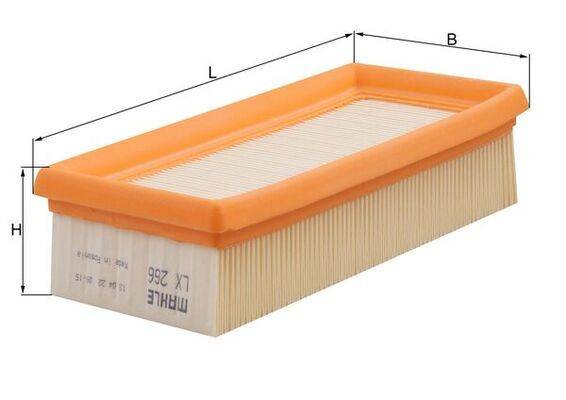 Mahle LX266 Luftfilter