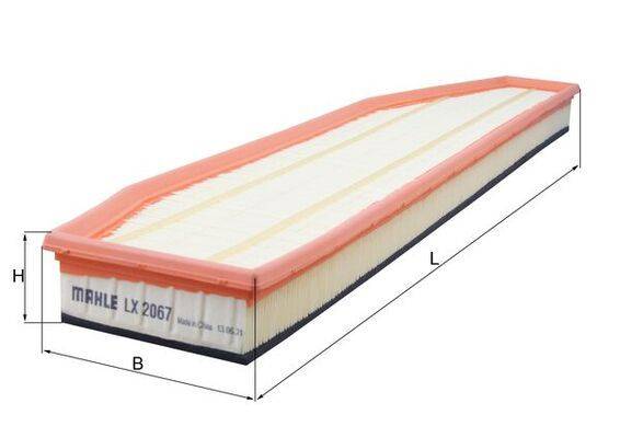 Mahle LX2067 Luftfilter
