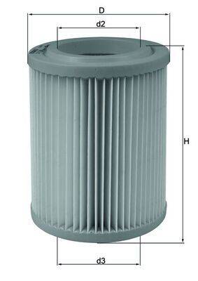 Mahle LX1768 Luftfilter